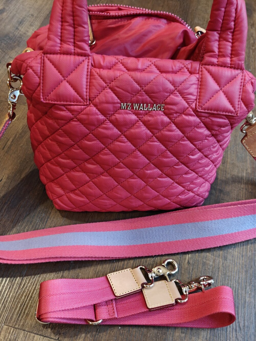 MZ Wallace Punch Rec Deluxe Mini Metro Tote
